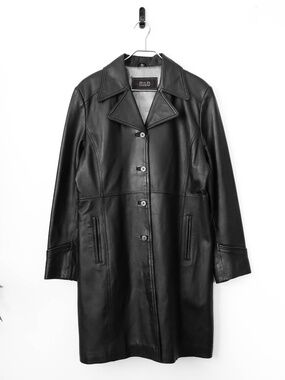 Amazing True Vintage Y2K Reilly Olmes Genuine Leather Jacket Coat